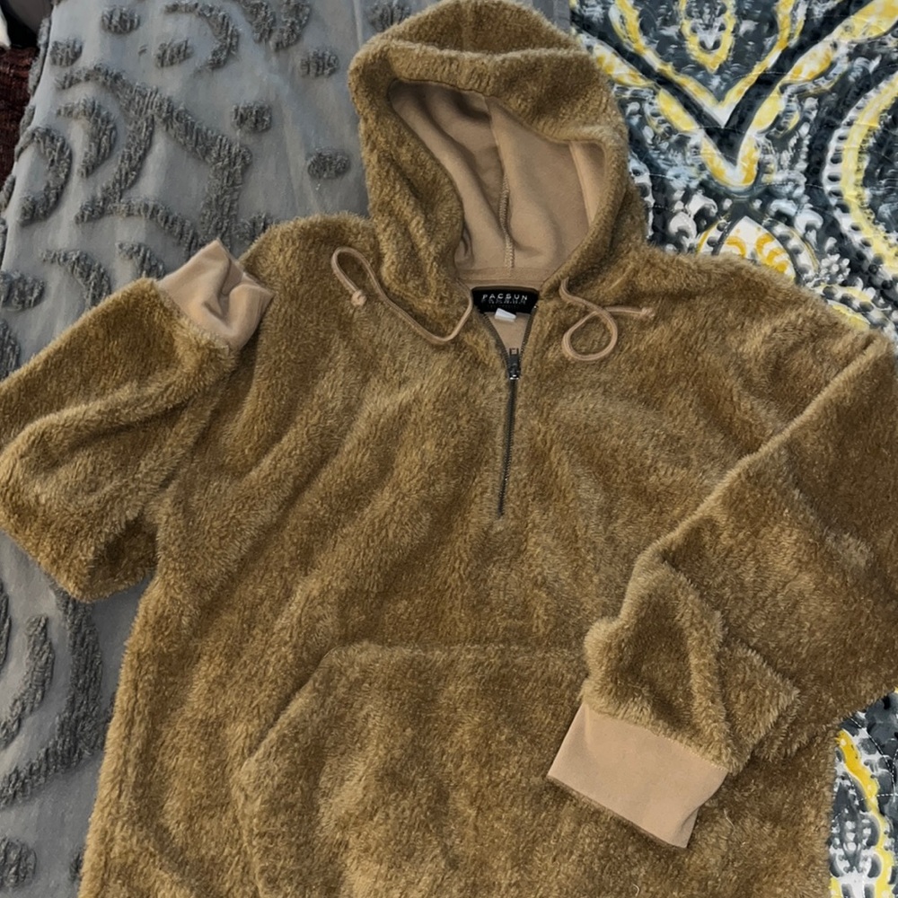 Furry hoodie